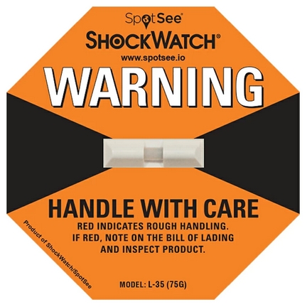 Indikator šoka ShockWatch label Etiko int
